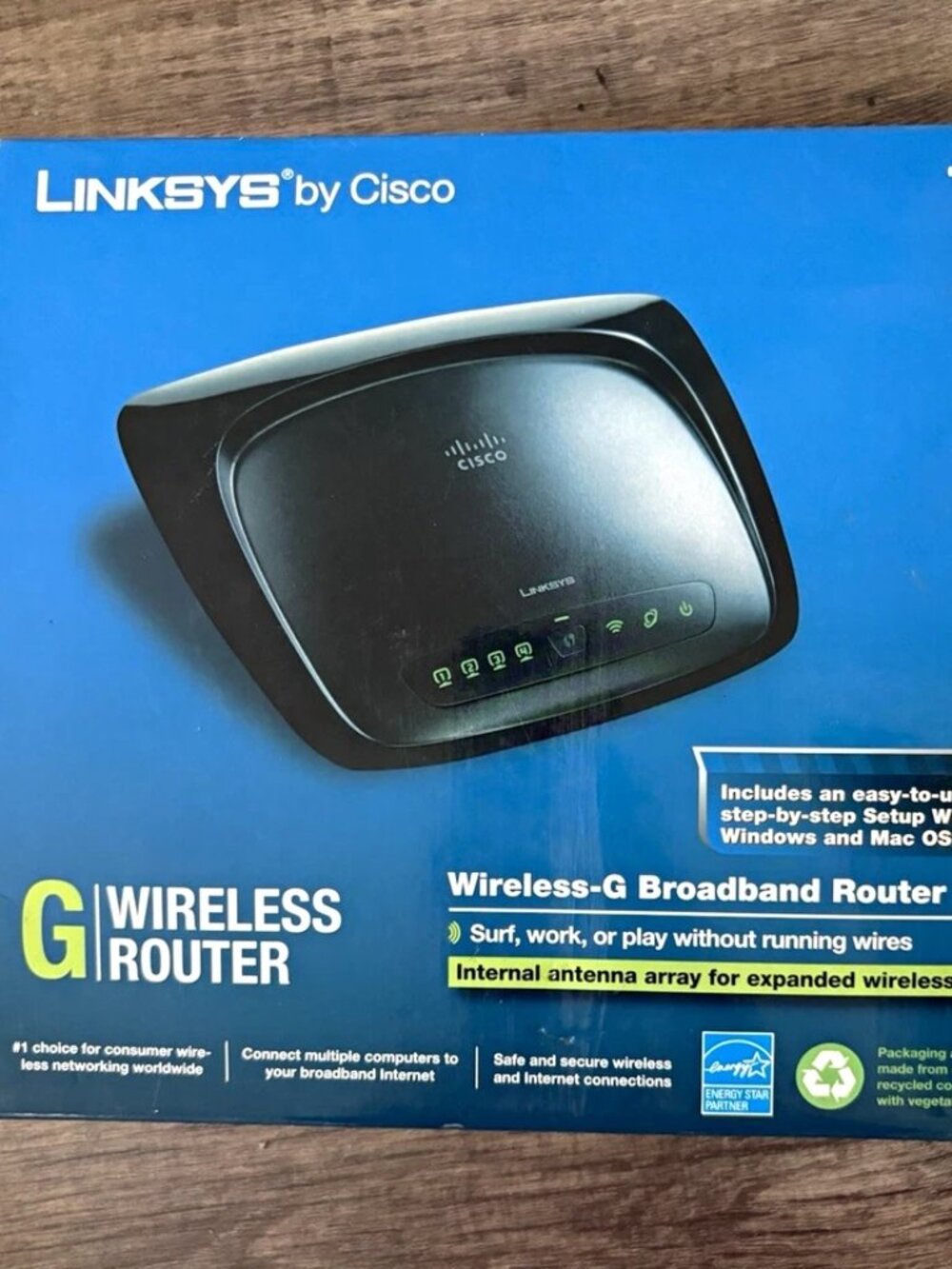 Linksys by Cisco WRT54G2 Wireless-G 802.11g Router 54Mbps 4-Port Firewall
